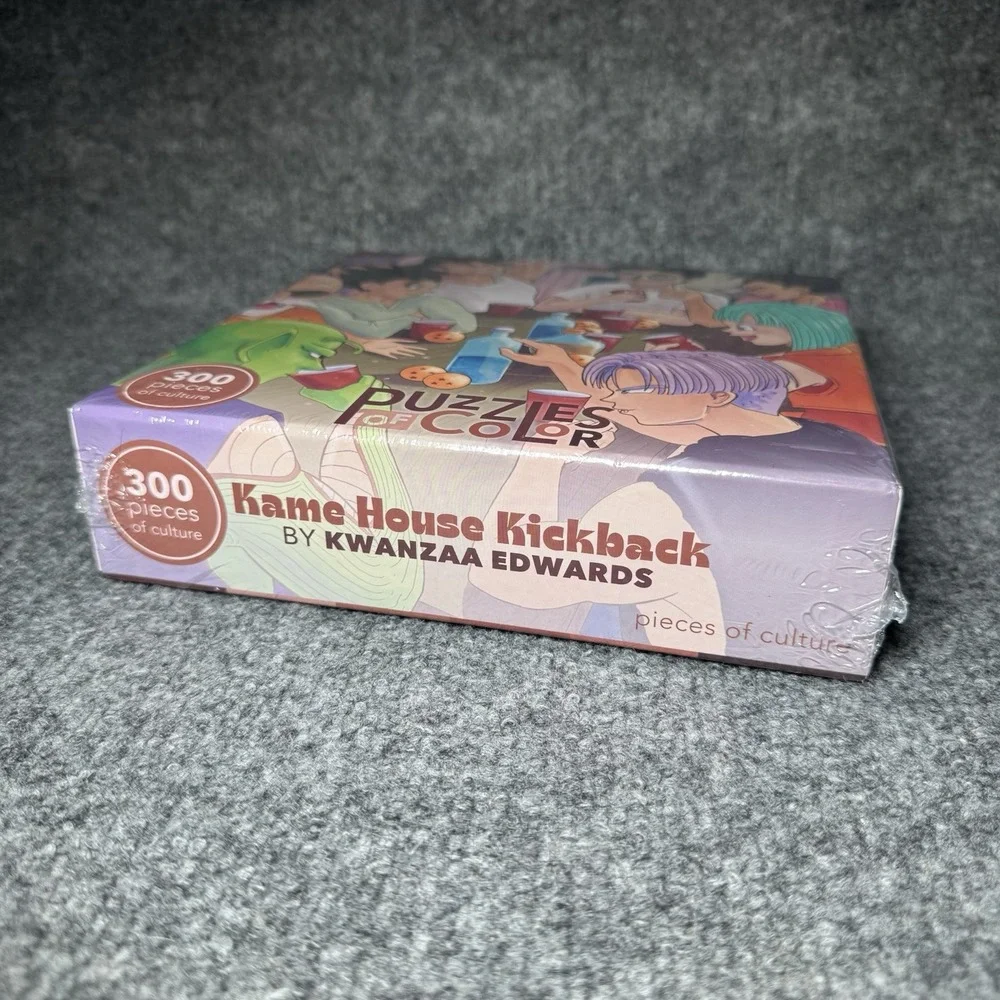 Kame House Kickback Puzzle Dragon Ball Puzzles of Color Kwanzaa Edwards 300 NEW
